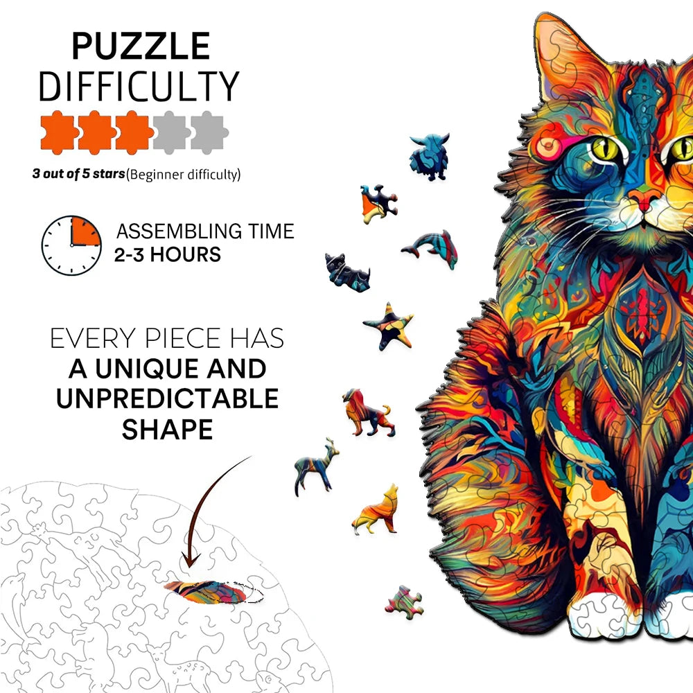 Phoenix Wooden Jigsaw Puzzle