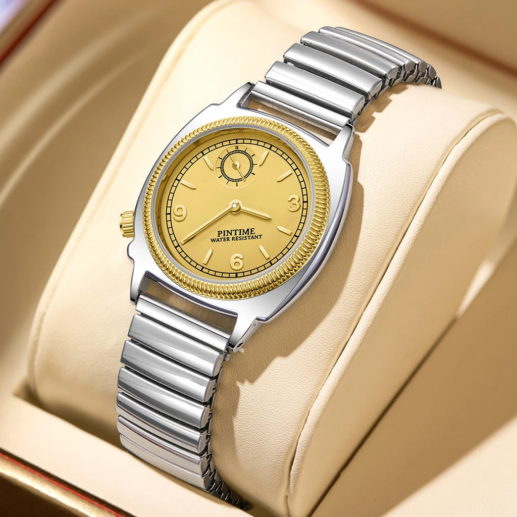 Pintime Spring-Strap Quartz Watch