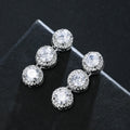 Cubic Zirconia Necklace & Earring Set