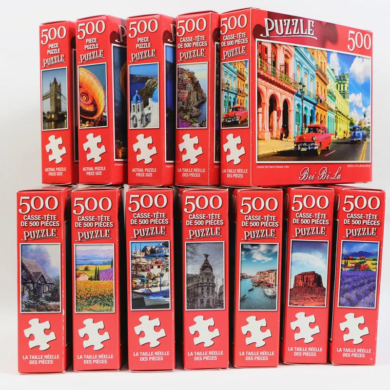 500-Piece Landscape Jigsaw Puzzle
