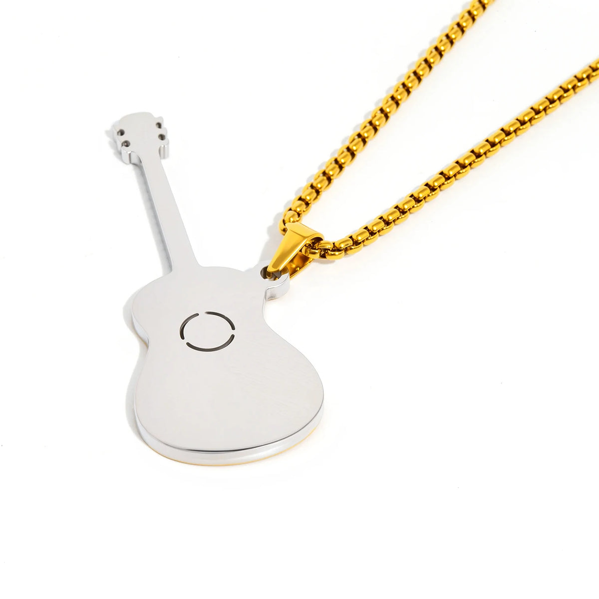 Guitar Pendant Necklace