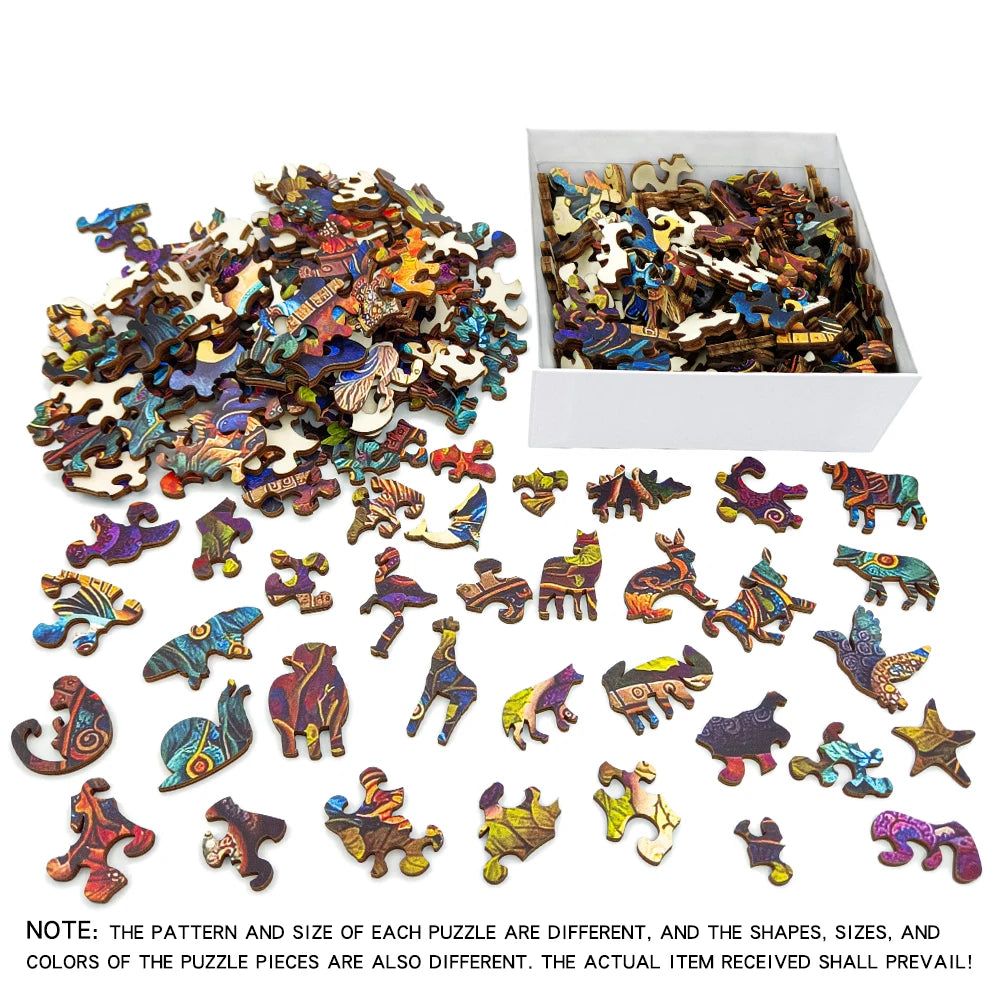 Phoenix Wooden Jigsaw Puzzle