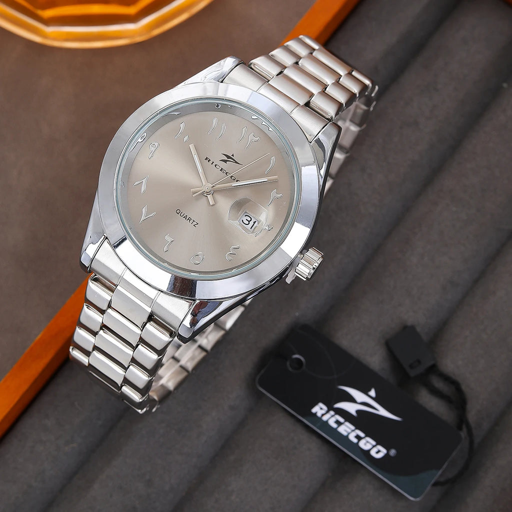 Ricecgo Calendar Quartz Watch