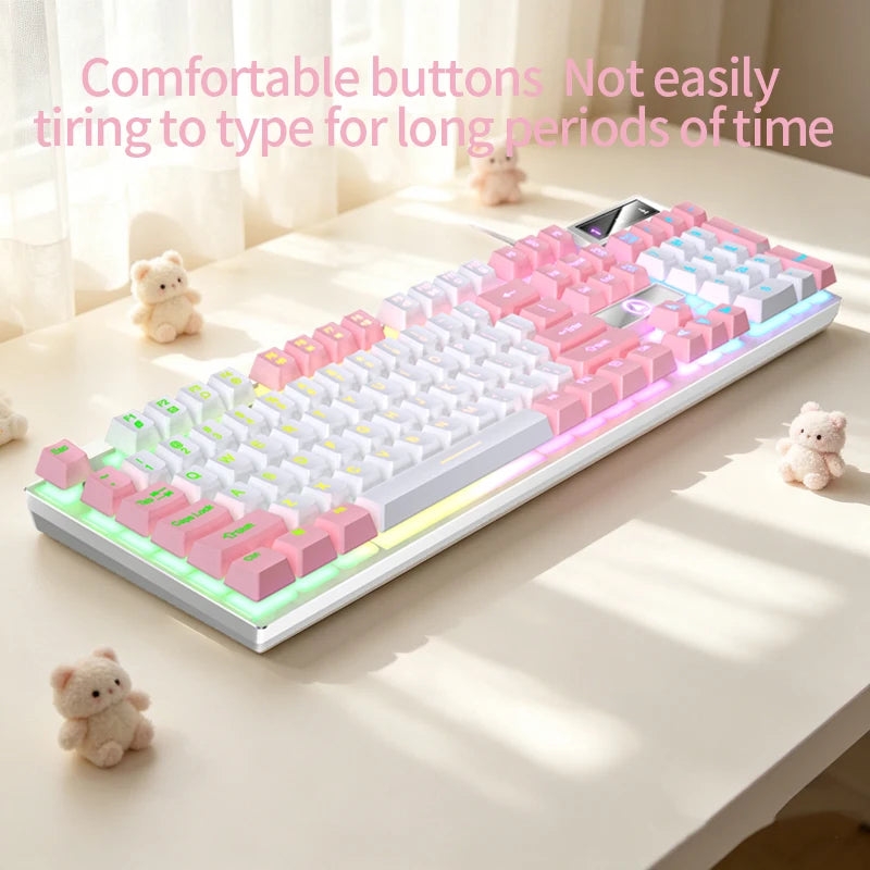 Yindiao 104-Key USB Keyboard