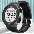 Round Digital Backlight Watch