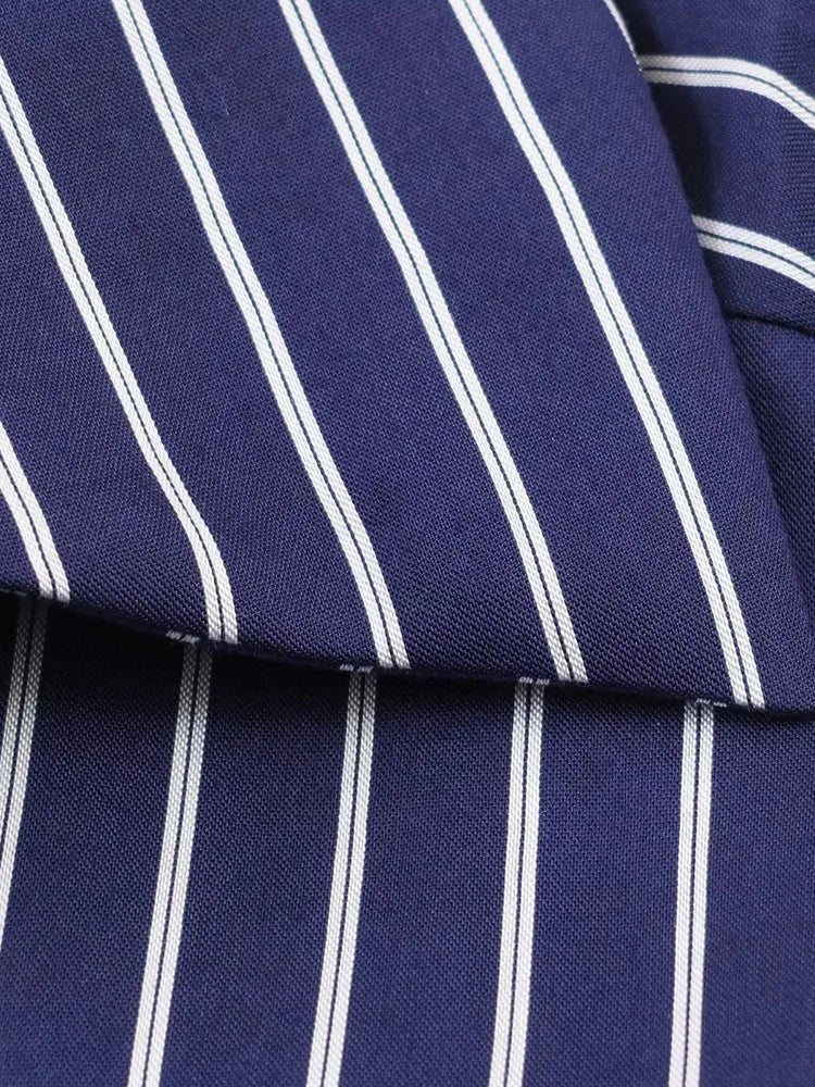 Everyday Striped Button Shirt