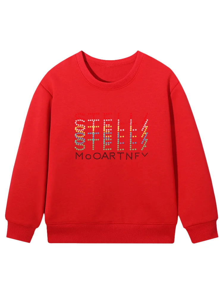 Cartoon Cotton Long-Sleeve Pullover