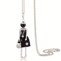 Decorative Long Pendant Necklace