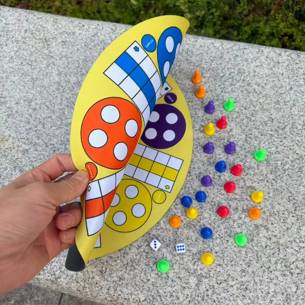 Travel Ludo Mat Game Set