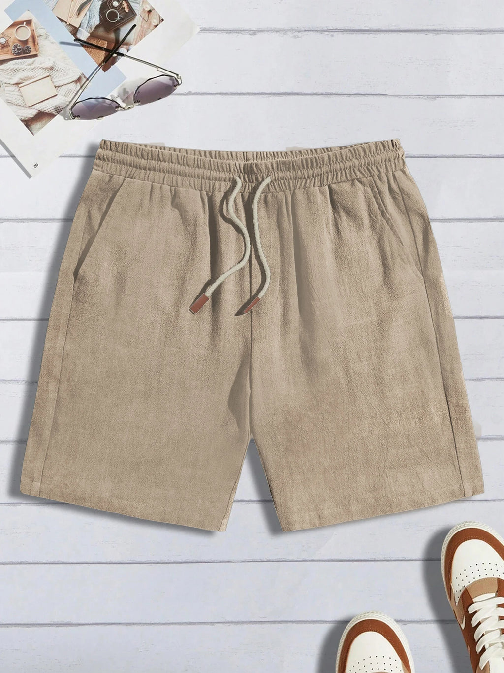 Relaxed Linen Summer Shorts