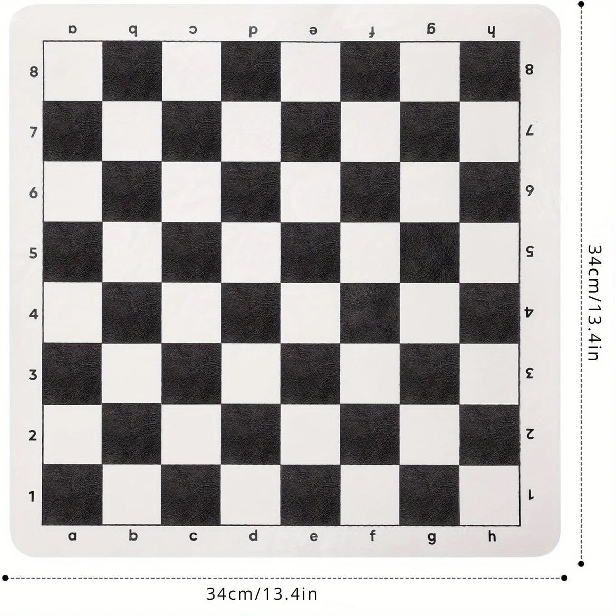 Travel Chess Mat & Carry Bag Set