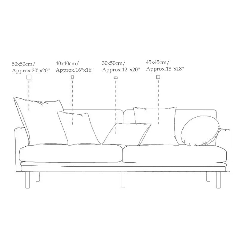 Embroidered Accent Cushion Cover