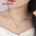 Round Sparkle Pendant Necklace